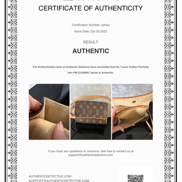 Authentic Louis Vuitton Pochette Twin PM - Picture 14 of 14